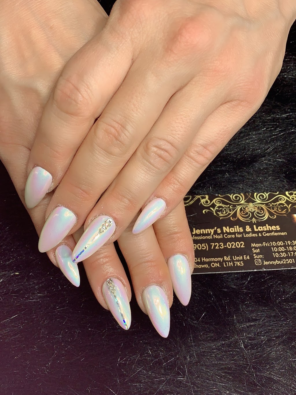 Jenny Nails & Lashes | 1304 Harmony Rd N, Oshawa, ON L1H 7K5, Canada | Phone: (905) 723-0202