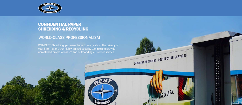 BEST Shredding | 13136 Thomas Rd, Ladysmith, BC V9G 1L9, Canada | Phone: (888) 464-3823