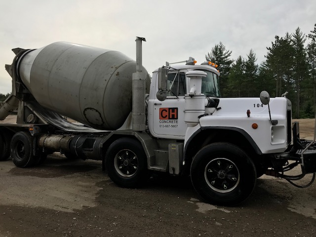 CH Concrete Inc | 633 Doran Rd, Pembroke, ON K8A 6W7, Canada | Phone: (613) 687-5667