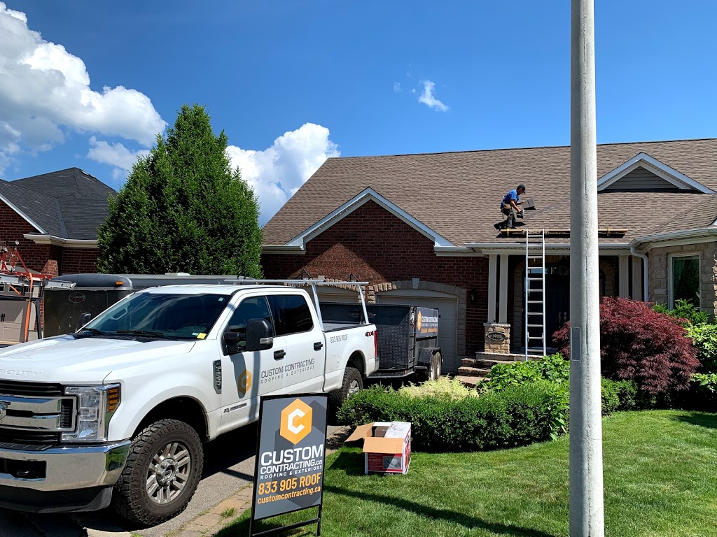 Custom Contracting Roofing & Exteriors | 165 Margaret Ave S, Waterloo, ON N2J 2E3, Canada | Phone: (226) 243-1415