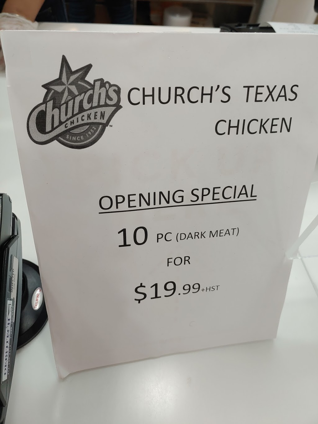 Churchs Texas Chicken formerly Churchs Chicken | 3355 Hurontario St, Mississauga, ON L5A 4E7, Canada | Phone: (905) 270-0700