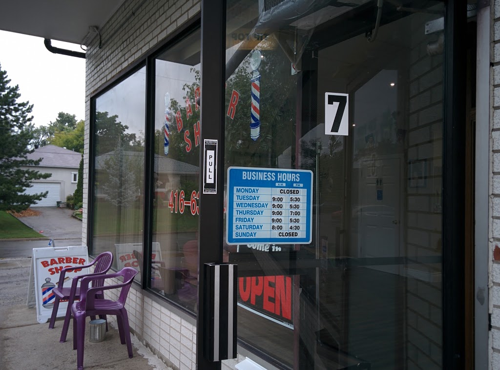 Manor Barber Shop 181 Cocksfield Ave 7, North York, ON M3H 3T4, Canada