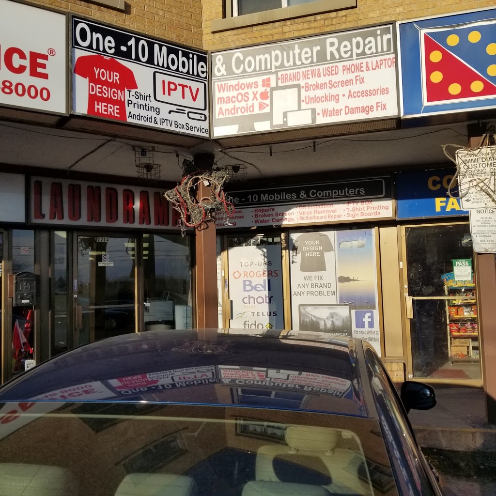 One-10 Mobiles & Computers | 1712A Queen St E, Toronto, ON M4L 1G7, Canada | Phone: (647) 741-2526