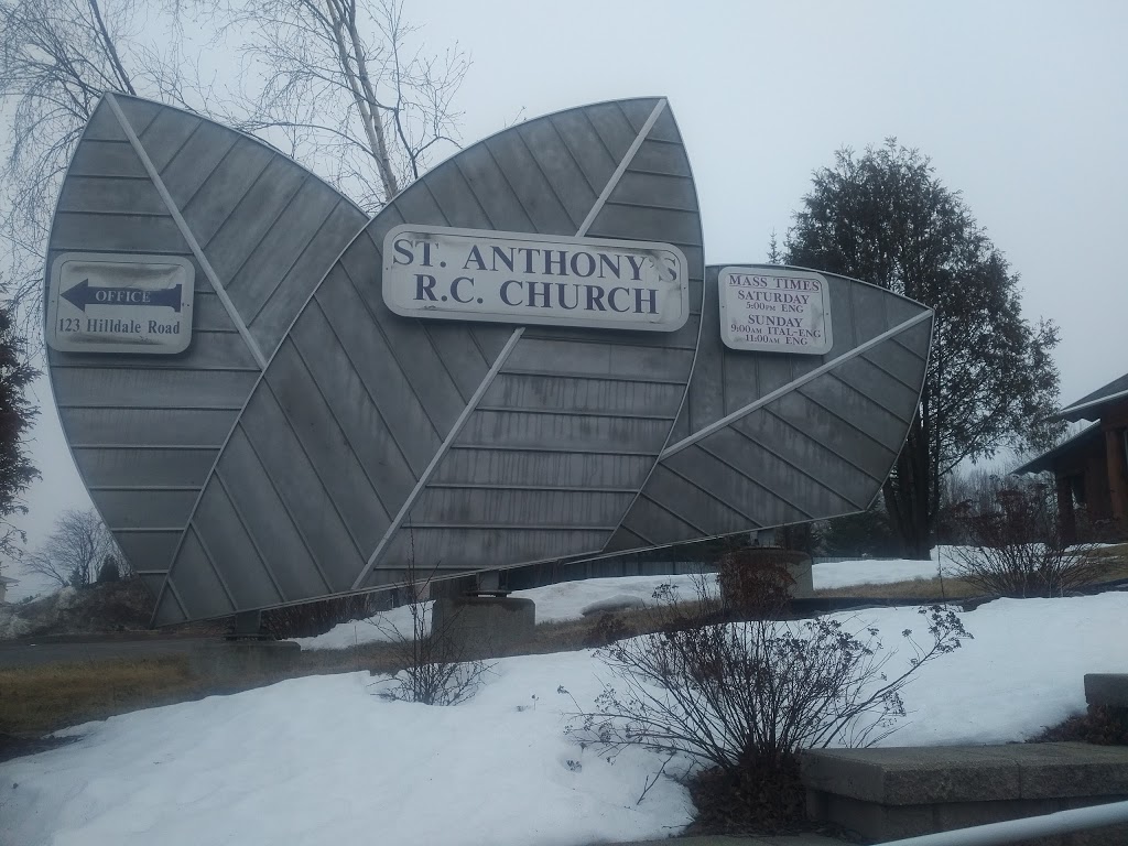 St Anthonys Catholic Church | church | 123 Hilldale Road, Thunder Bay, ON P7B 5E3, Canada | 8077681878 OR +1 807-768-1878