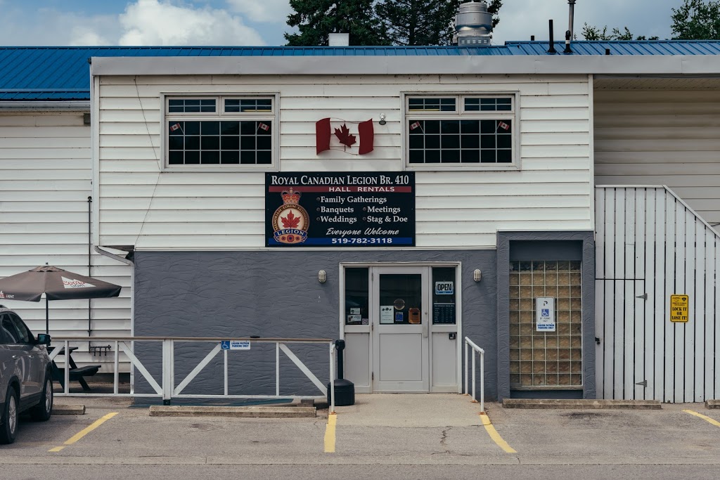 Royal Canadian Legion Branch 410 | 310 George St, Port Stanley, ON N5L 1C9, Canada | Phone: (519) 782-3118