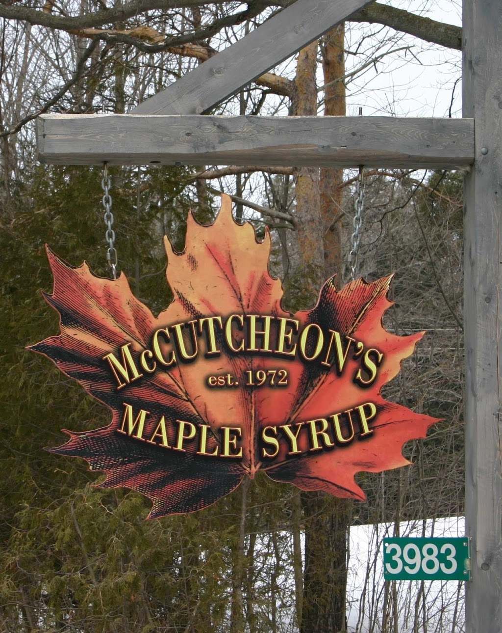 McCutcheons Maple Syrup | 3983 9 Line N, Coldwater, ON L0K 1E0, Canada | Phone: (705) 835-5780