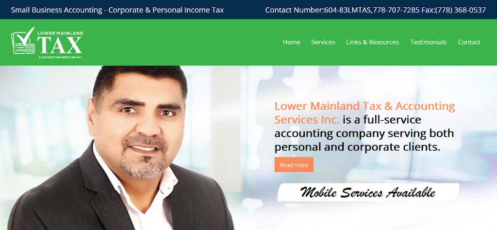 Lower Mainland Tax & Accounting Services Inc. | 5480 Pebble Ln Unit#10, Chilliwack, BC V2R 6B8, Canada | Phone: (778) 707-7285