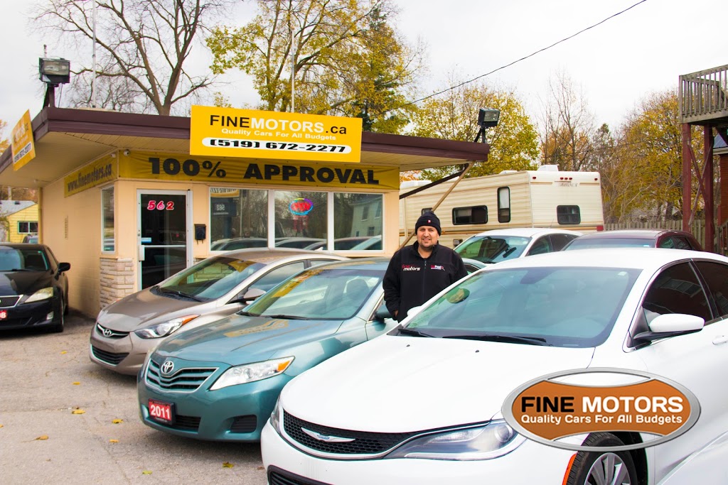 Fine Motors of London | 562 Hamilton Rd, London, ON N5Z 1S6, Canada | Phone: (519) 672-2277