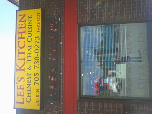 Lees Kitchen Chinese & Thai Cuisine | 346 Bayfield St #4, Barrie, ON L4M 3C4, Canada | Phone: (705) 730-0273