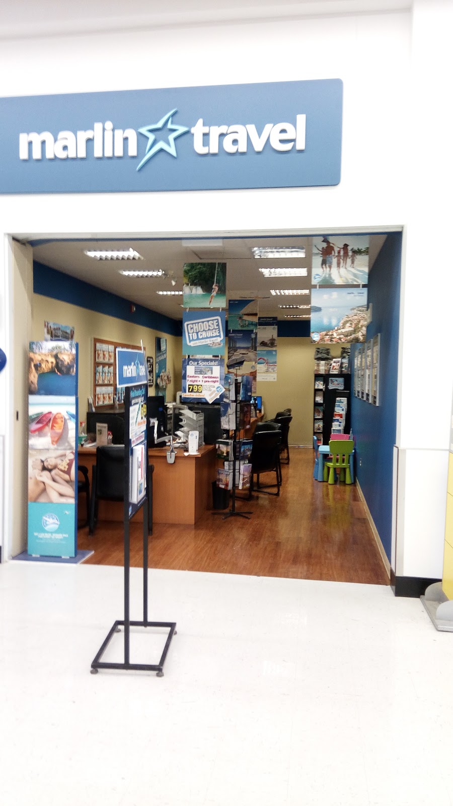 Marlin Travel | inside Walmart, 310 Shawville Blvd SE #100, Calgary, AB T2Y 3S4, Canada | Phone: (403) 201-7200