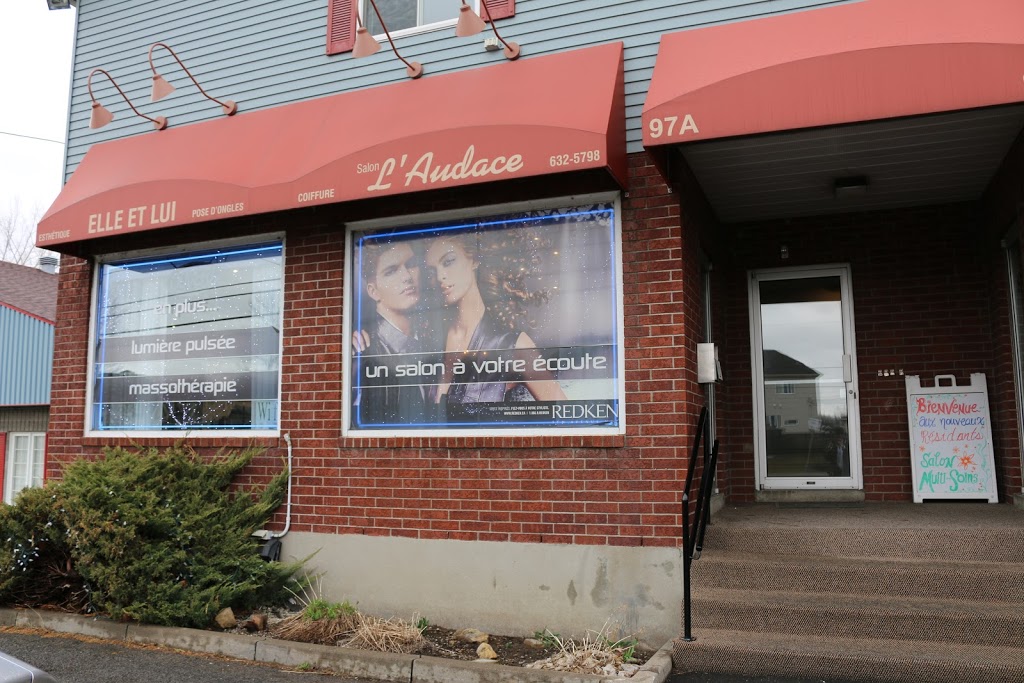 Salon LAudace | 97 Montée des Bouleaux, Saint-Constant, QC J5A 1A9, Canada | Phone: (450) 632-5798