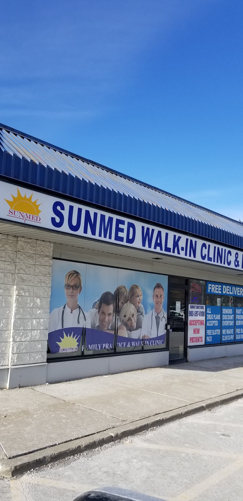 Sunmed Family Practice and Walk-In Clinic | health | 300 Steeles Ave W #10, Thornhill, ON L4J 1A1, Canada | 9055976100 OR +1 905-597-6100