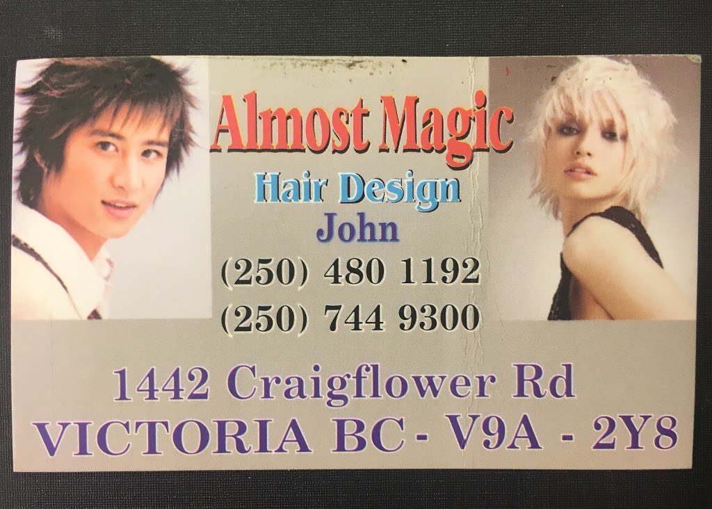 Almost Magic Hair Design Ltd | 1442 Craigflower Rd, Victoria, BC V9A 2Y8, Canada | Phone: (250) 480-1192