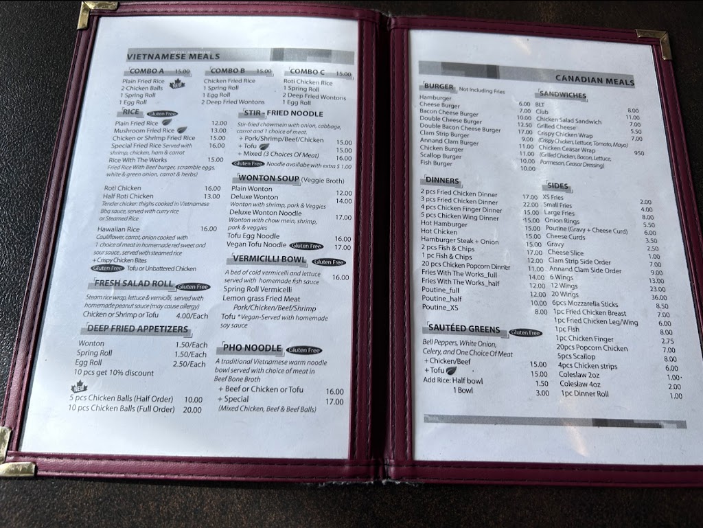 Freeland Bistro-Vietnamese Canadian Cuisine | 9552 PE-12, Ellerslie, PE C0B 1J0, Canada | Phone: (902) 831-2244