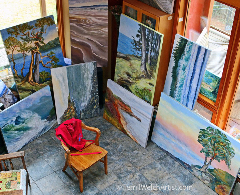 Terrill Welch Fine Arts | 428 Luff Rd, Mayne Island, BC V0N 2J2, Canada | Phone: (250) 744-4560