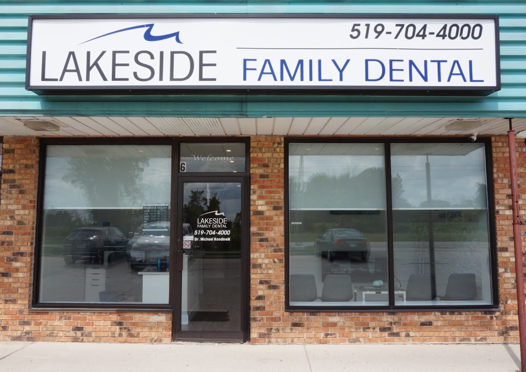 Lakeside Family Dental | 2684 Lakeshore Rd #6, Brights Grove, ON N0N 1C0, Canada | Phone: (519) 704-4000