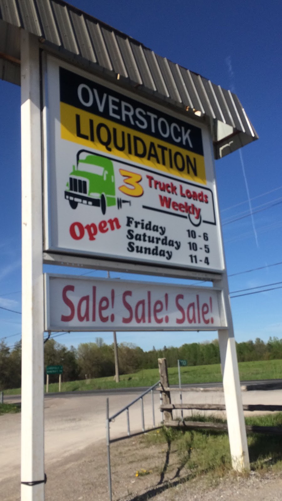 Overstock Liquidation | bicycle store | 3001 Lakefield Rd, Peterborough, ON K9J 6X5, Canada | 7056520660 OR +1 705-652-0660