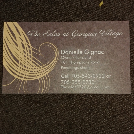The Salon at Georgian Village | 101 Thompsons Rd, Penetanguishene, ON L9M 0V3, Canada | Phone: (705) 543-0922