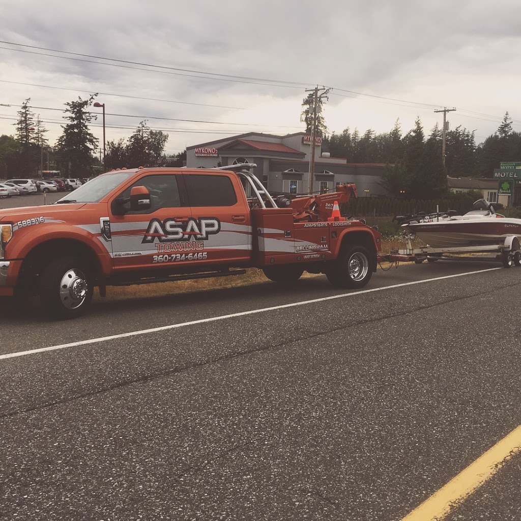 ASAP Towing of Bellingham | 3876 Hannegan Rd STE A, Bellingham, WA 98226, USA | Phone: (360) 734-6465