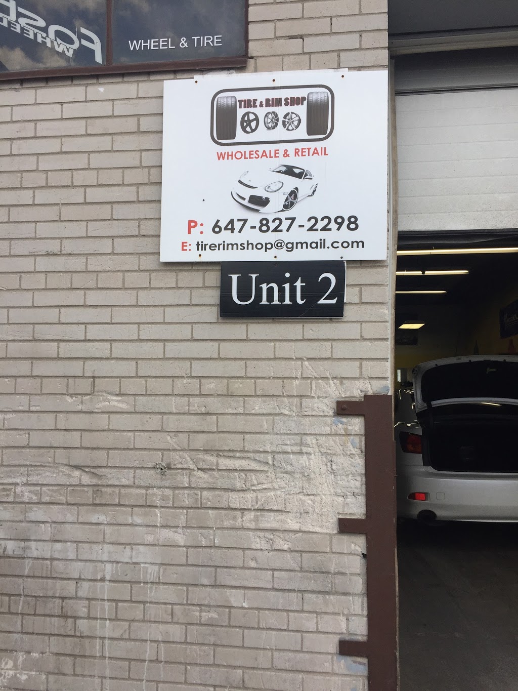Tire & Rim Shop | 1570 Midland Ave #2, Scarborough, ON M1P 3C3, Canada | Phone: (647) 827-2298