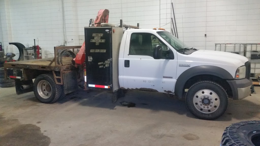 Summers Tire | 321 The Terrace St, Gwynne, AB T0C 1L0, Canada | Phone: (780) 264-9501