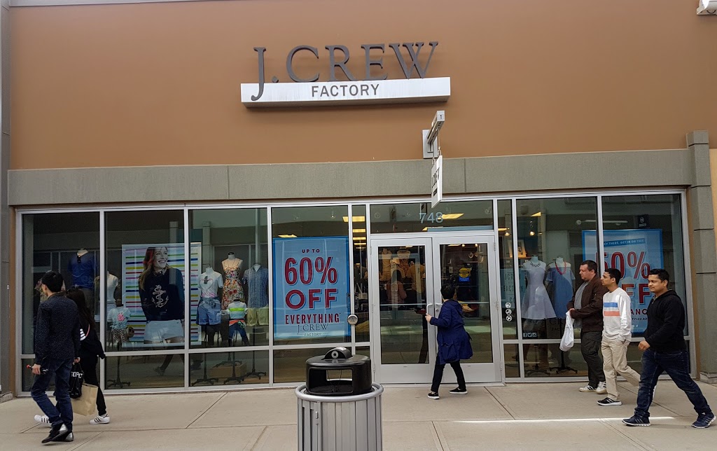 J.Crew Factory | 13850 Steeles Ave Suite 748, Halton Hills, ON L7G 0J1, Canada | Phone: (905) 636-8410