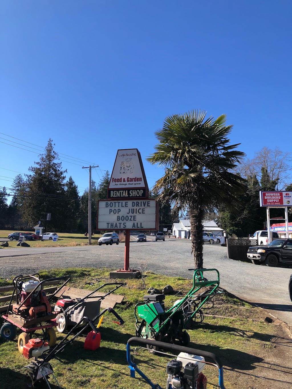 Lighthouse Feed & Garden | 7015 Island Hwy W, Bowser, BC V0R 1G0, Canada | Phone: (250) 757-8090