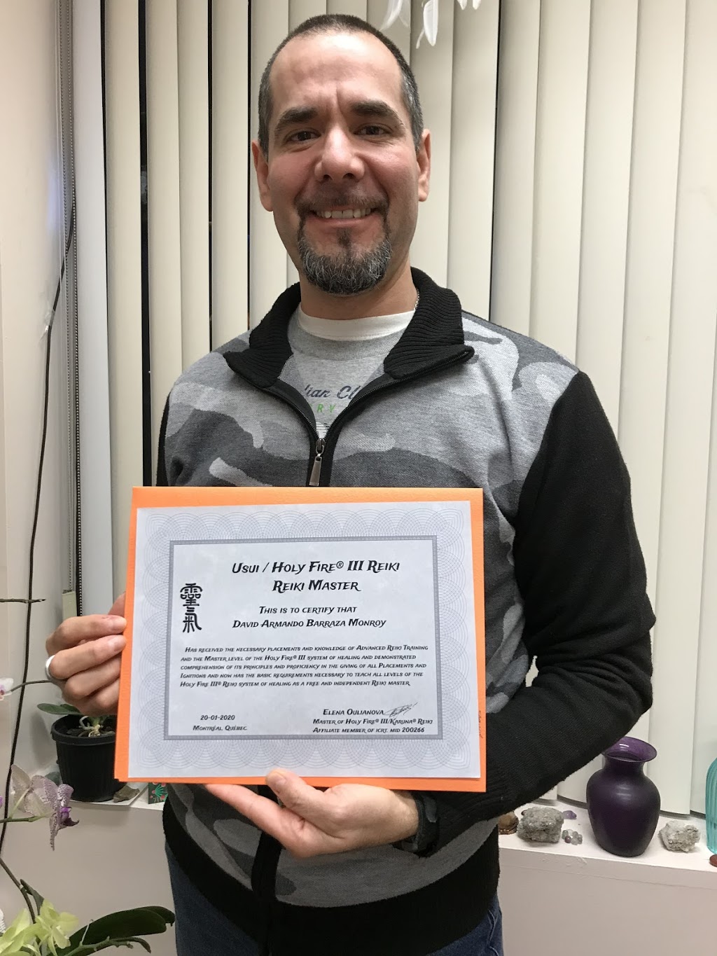 David Barraza. Health & Meditation Coach/ Reiki Master Usui Holy | 189 Boulevard Bishop-Power, LaSalle, QC H8P 2P5, Canada | Phone: (438) 930-4547