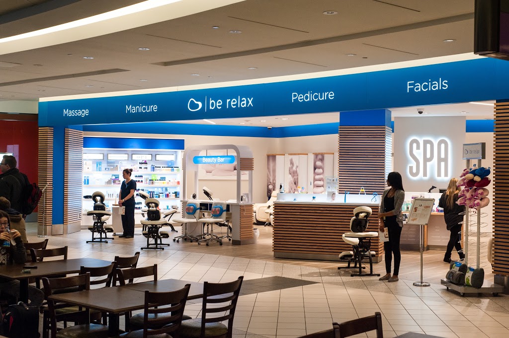 Be Relax | Toronto Pearson International Airport Terminal 3 Hammerhead Gate, 36, Toronto, ON L5P 1B2, Canada | Phone: (905) 671-2332
