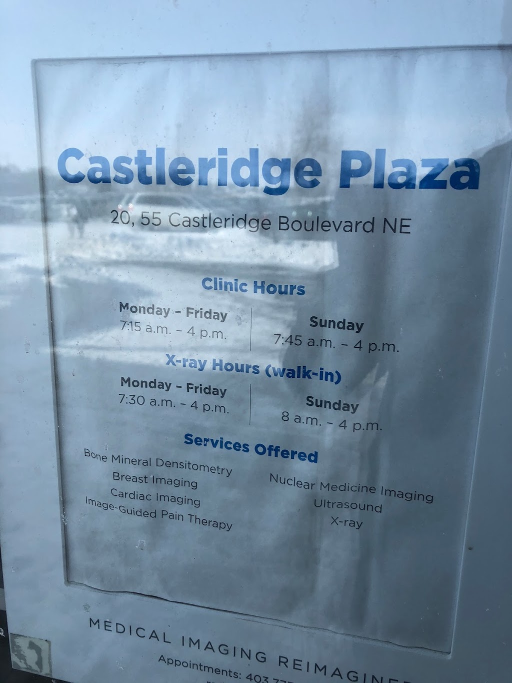 Radiology Consultants Assoc | 55 Castleridge Blvd NE, Calgary, AB T3J 3J8, Canada | Phone: (403) 777-3000