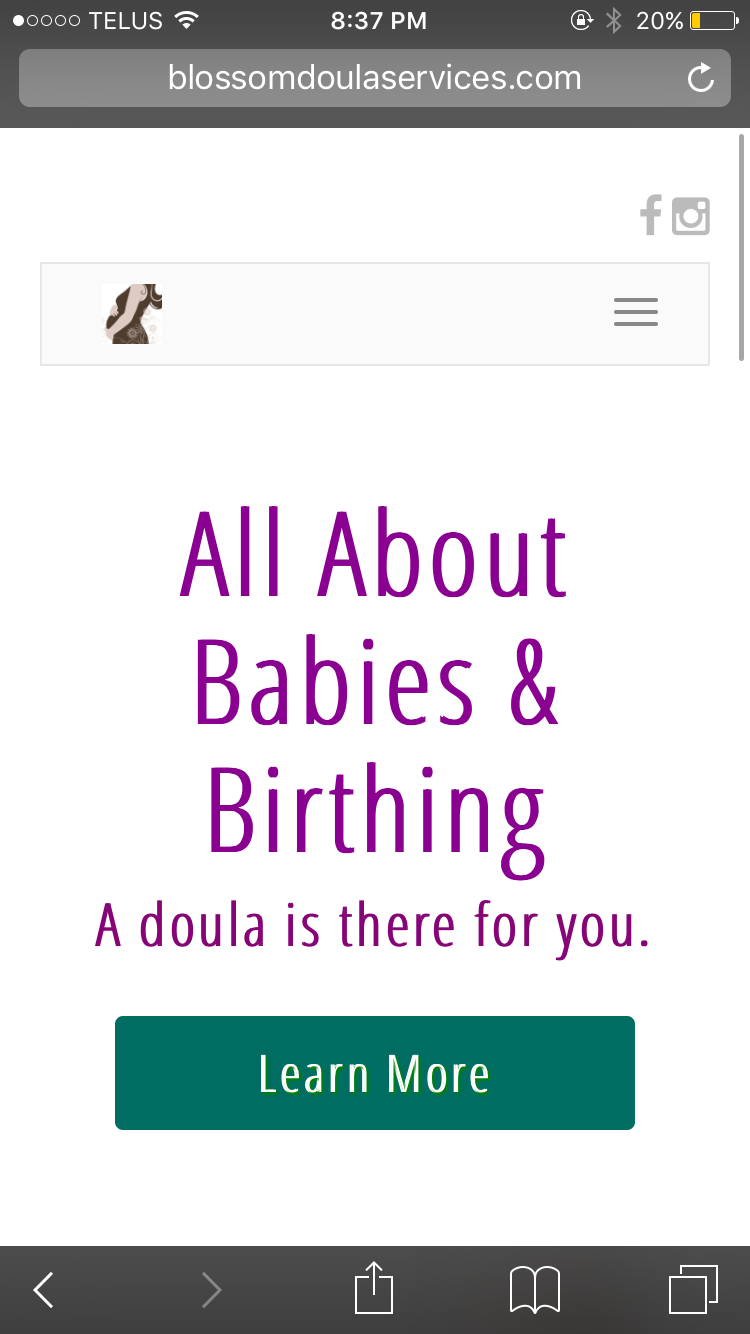 Blossom Doula Services | 5853 Glendon Dr, Appin, ON N0L 1A0, Canada | Phone: (519) 709-1469
