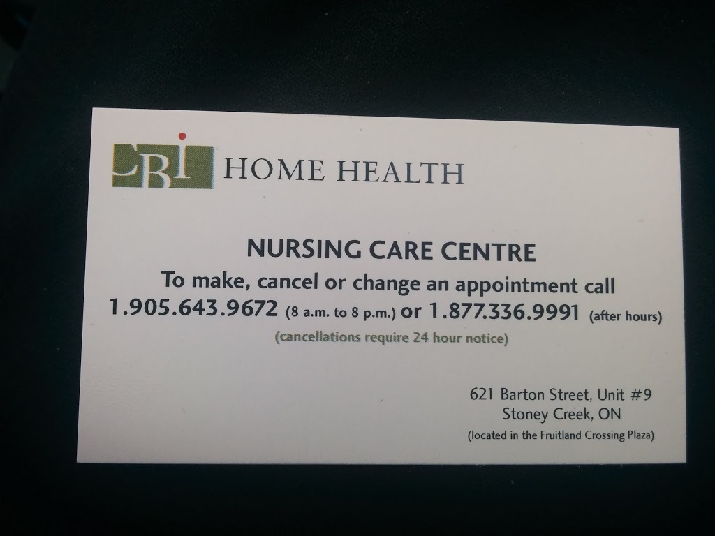 Ccac Nursing Care Centre Stoney Creek | health | 621 Barton St E #9, Hamilton, ON L8L 3A1, Canada | 9056439672 OR +1 905-643-9672