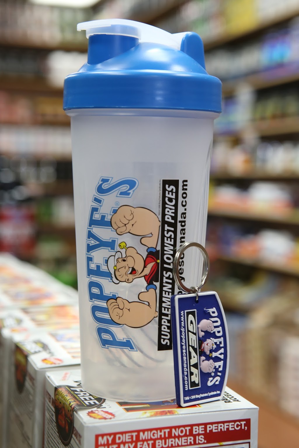 Popeyes Supplements Oakville West | 300 North Service Rd W, Oakville, ON L6M 2R9, Canada | Phone: (905) 815-1116