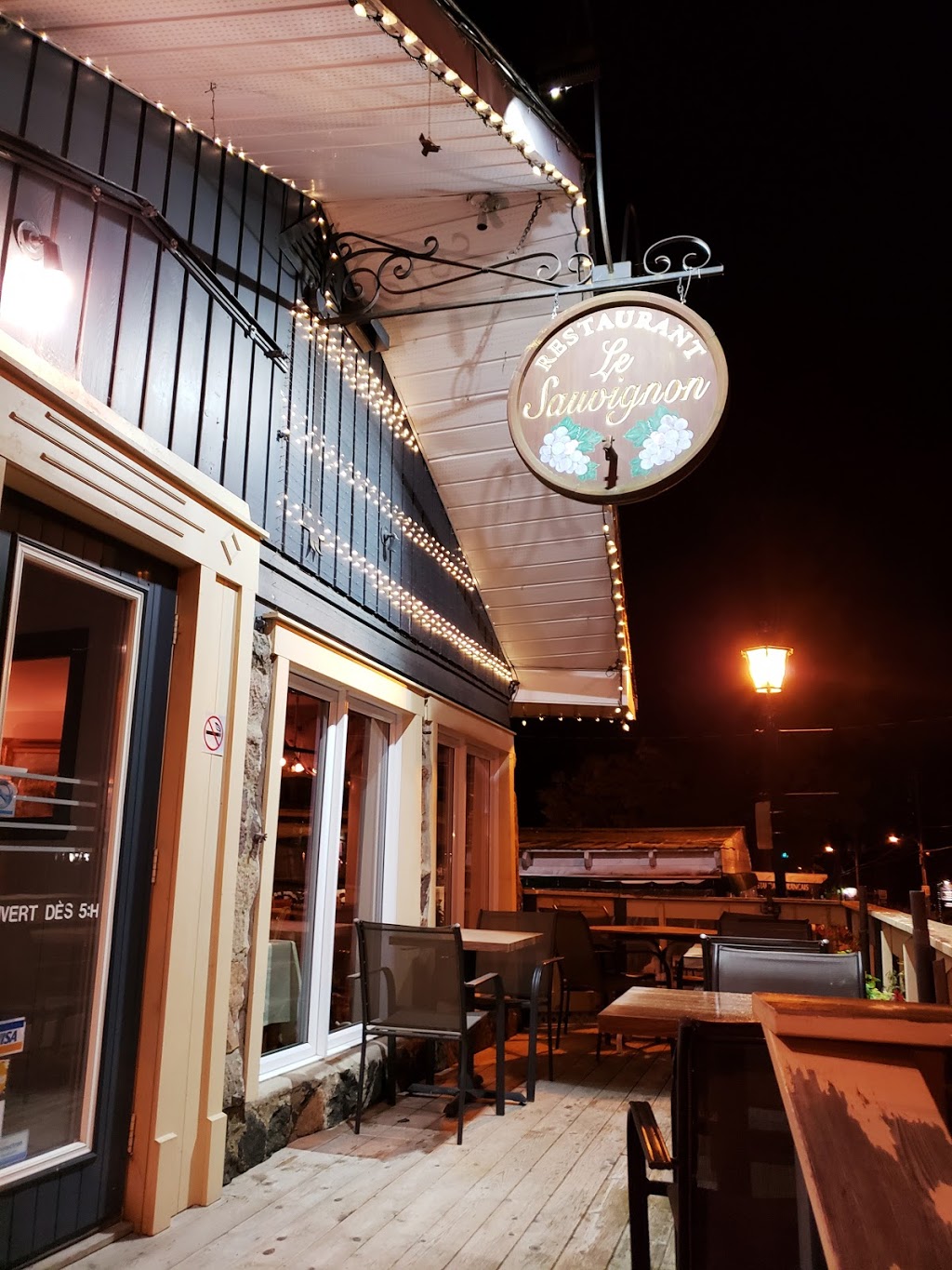 Restaurant Le Sauvignon | 140 Rue Principale, Saint-Sauveur, QC J0R 1R6, Canada | Phone: (450) 227-2232