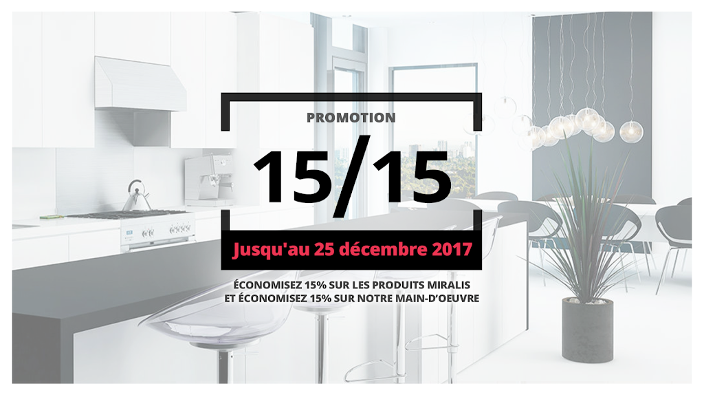 Armoires de cuisine - Menuitech JML | 14 403 Boulevard Curé-Labelle bureau 101, Mirabel, QC J7J 1M2, Canada | Phone: (450) 818-0840