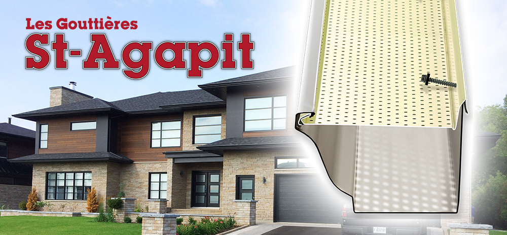 Les Gouttières St-Agapit Inc | 85 Rue des Rosiers, Saint-Apollinaire, QC G0S 2E0, Canada | Phone: (418) 881-3105