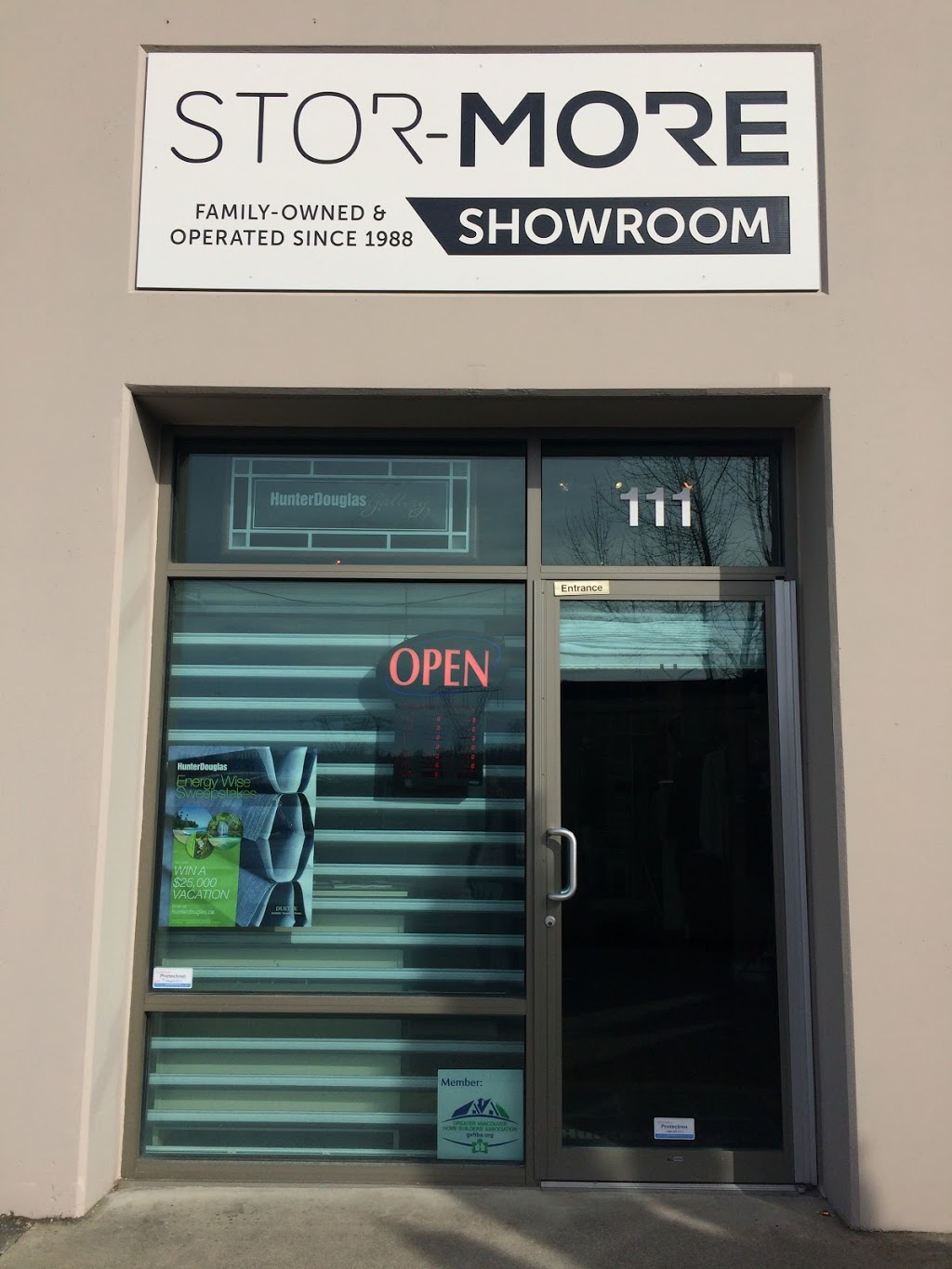 Stor-More Closet & Blinds Ltd | 19231 54 Ave, Surrey, BC V3S 8E5, Canada | Phone: (604) 575-8870