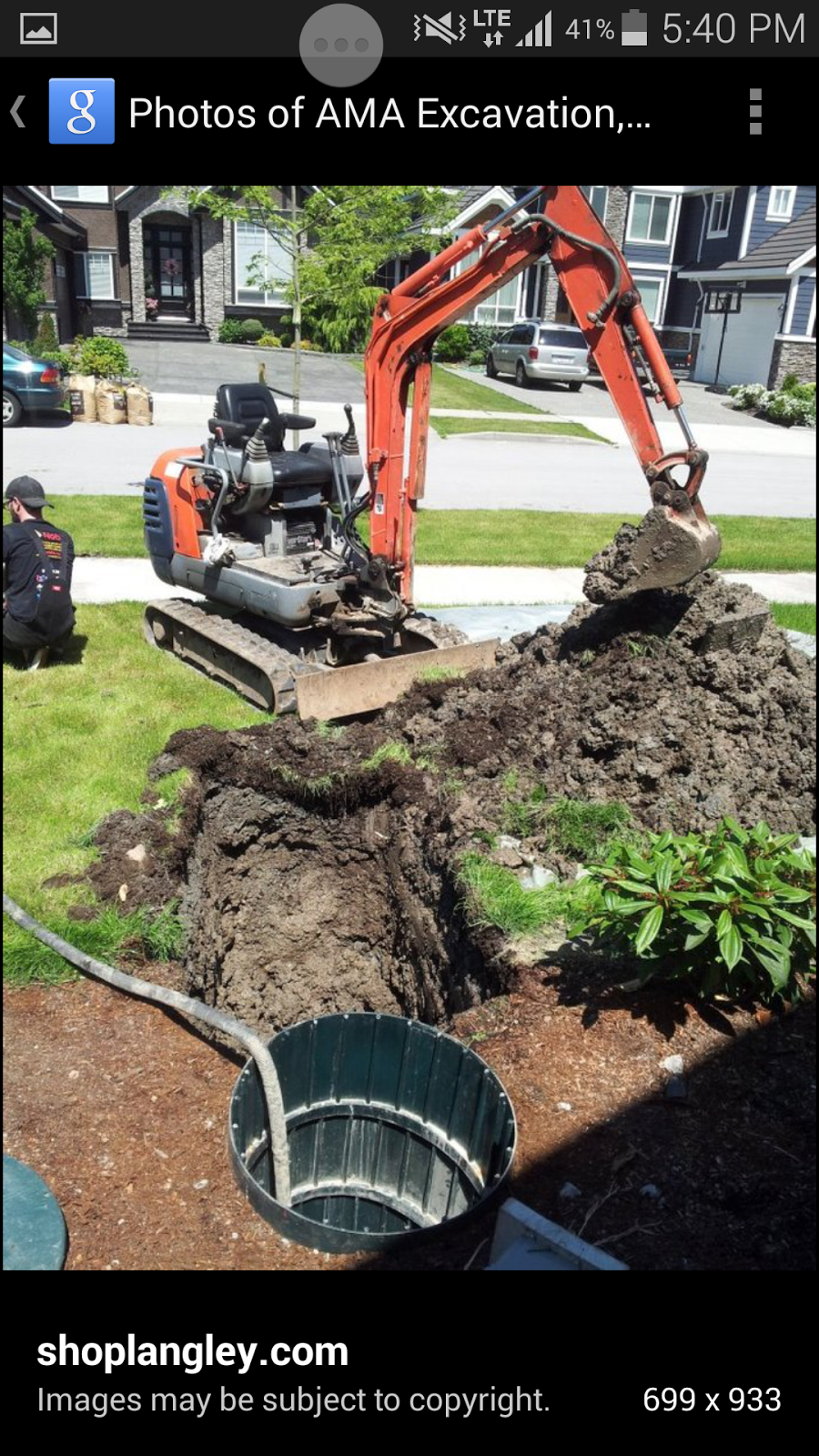 AMA Excavation, Drainage & Septic | 21282 89a Ave, Langley City, BC V1M 1Z5, Canada | Phone: (778) 868-9580