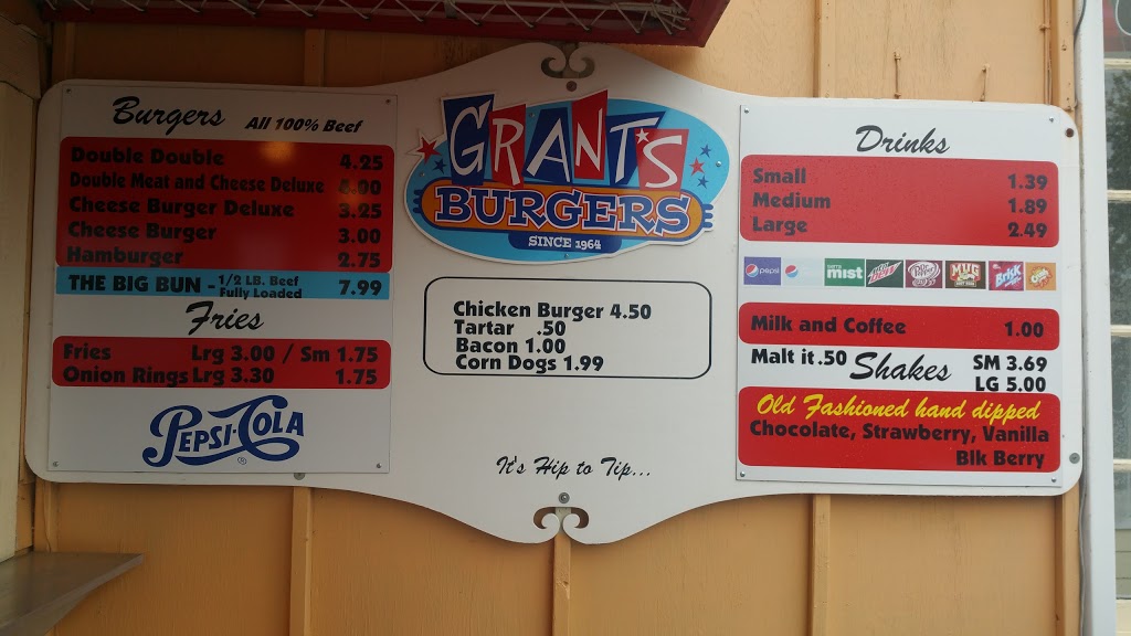 Grants Burgers | 2254 Douglas Rd, Ferndale, WA 98248, USA | Phone: (360) 922-0335