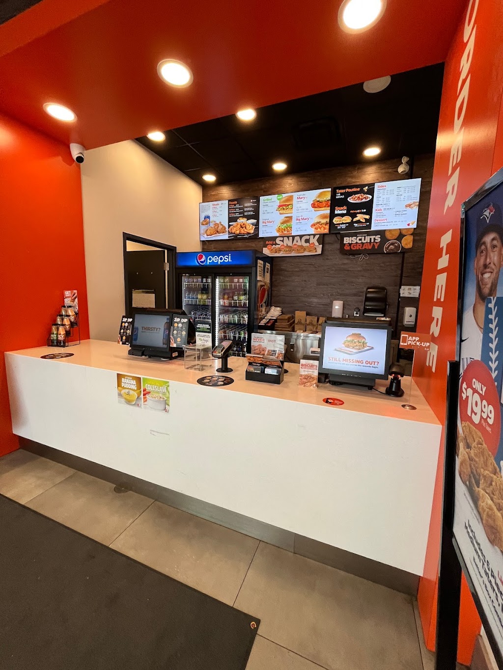 Mary Browns Chicken | 547 Norwich Ave #1, Woodstock, ON N4V 1C7, Canada | Phone: (519) 539-7878