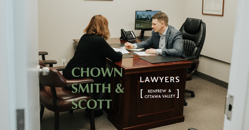 CHOWN SMITH & SCOTT Professional Corporation | 1035 OBrien Rd #25, Renfrew, ON K7V 0B3, Canada | Phone: (613) 432-3669