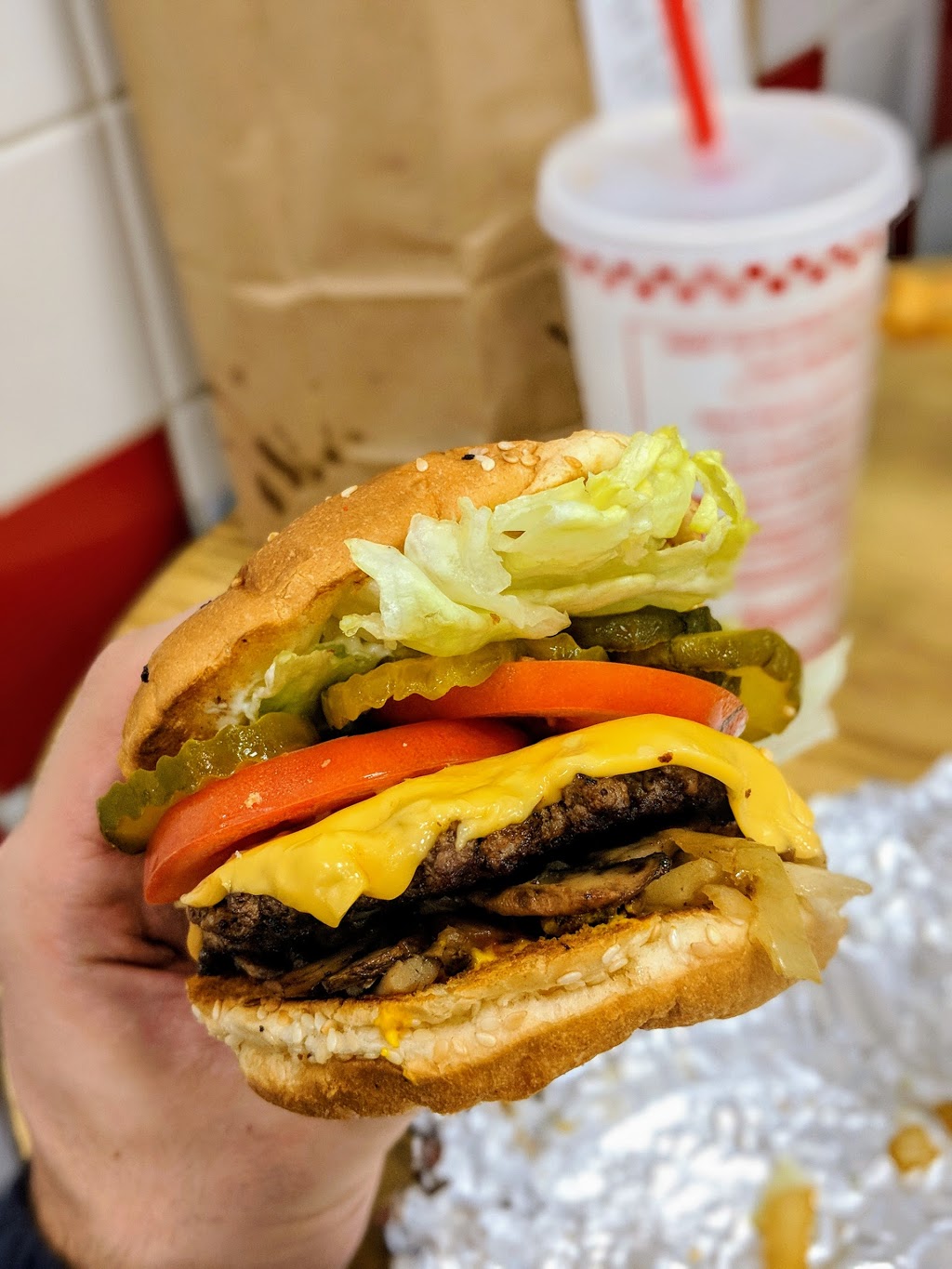 Five Guys | 6222 Currents Dr NW, Edmonton, AB T6W 0L8, Canada | Phone: (780) 438-4450