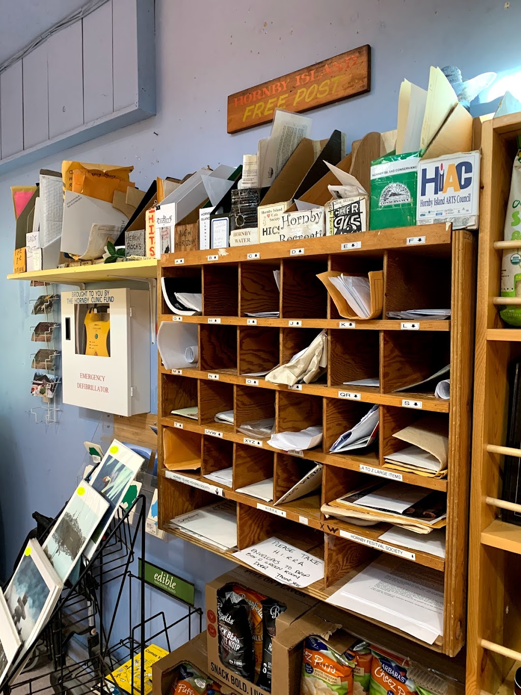 Hornby Island Co-op Association | 5875 Central Rd, Hornby Island, BC V0R 1Z0, Canada | Phone: (250) 335-1121
