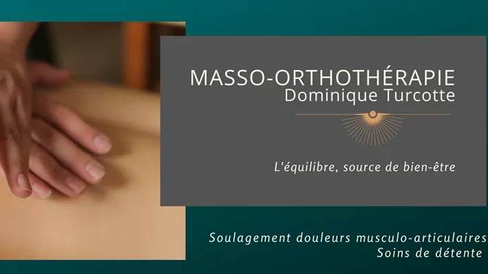 Masso-orthothérapie Dominique Turcotte | 835 des, Boulevard des Récollets local 205, Trois-Rivières, QC G8Z 3W5, Canada | Phone: (819) 668-0137