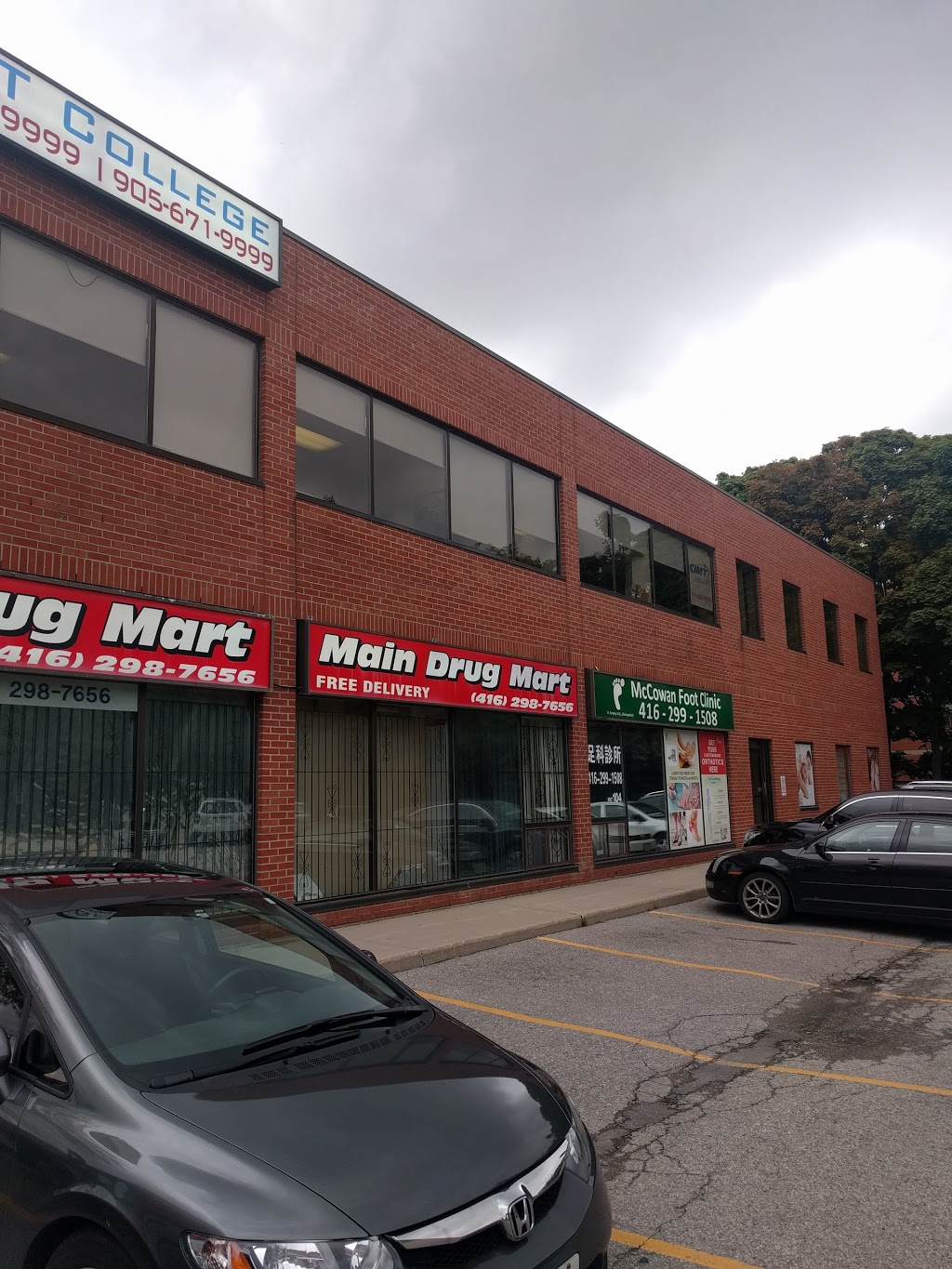 Main Drug Mart | 1711 McCowan Rd suite 100, Scarborough, ON M1S 2Y3, Canada | Phone: (416) 298-7656