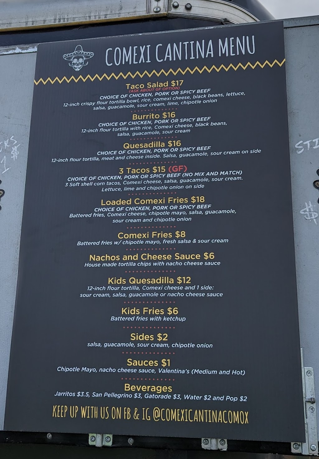 Comexi Cantina | 127 Port Augusta St, Comox, BC V9M 3N8, Canada | Phone: (250) 207-8226