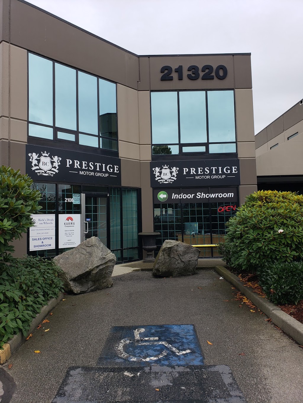 BC Prestige Motor Group (Ricks Deals on Wheels) | 21320 Westminster Hwy #2103, Richmond, BC V6V 2X5, Canada | Phone: (604) 240-6648