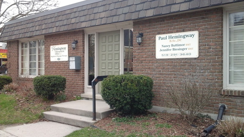 Hemingway Chiropractic Office | 290 Main St E, Listowel, ON N4W 2B7, Canada | Phone: (519) 291-3640