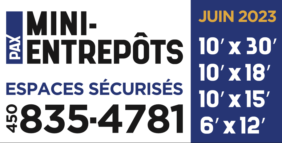 Entrepôts Pax | 211 Rue Alfred, Saint-Gabriel-de-Brandon, QC J0K 2N0, Canada | Phone: (450) 917-2246