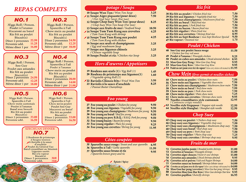 Restaurant Aux Sept Bonheurs | 4201 Boulevard Rosemont, Montréal, QC H1T 2C7, Canada | Phone: (514) 727-2895